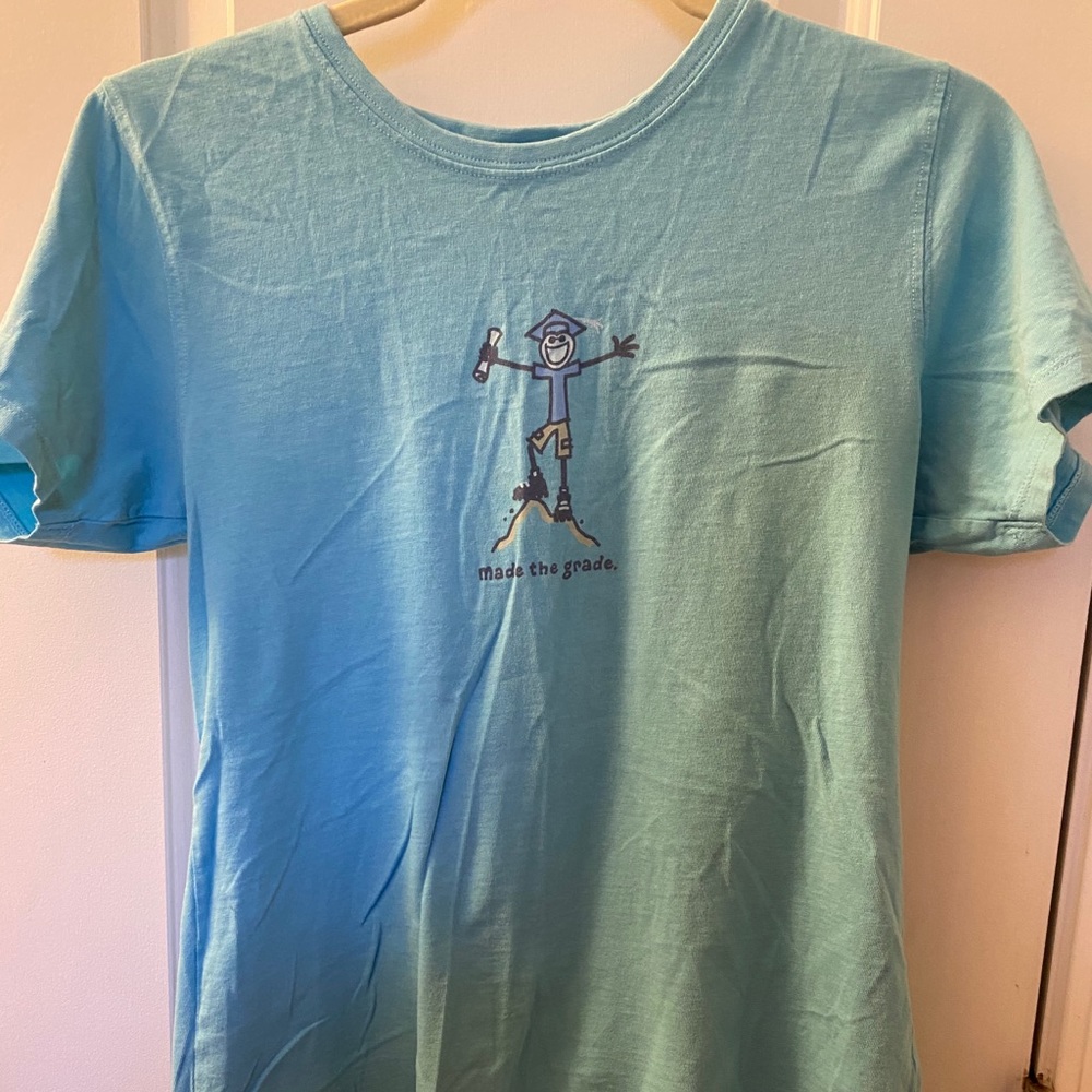 Life is good graduation shirt